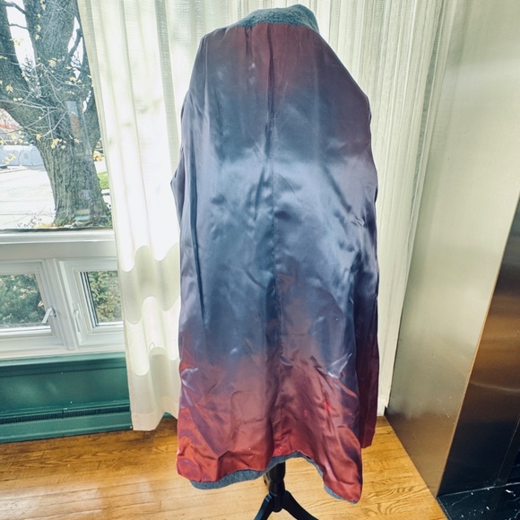 Vintage 80s coat, blueish lavender grey, Sears mohair, wool blend, 12/14 (L/XL) - Picture 15 of 15